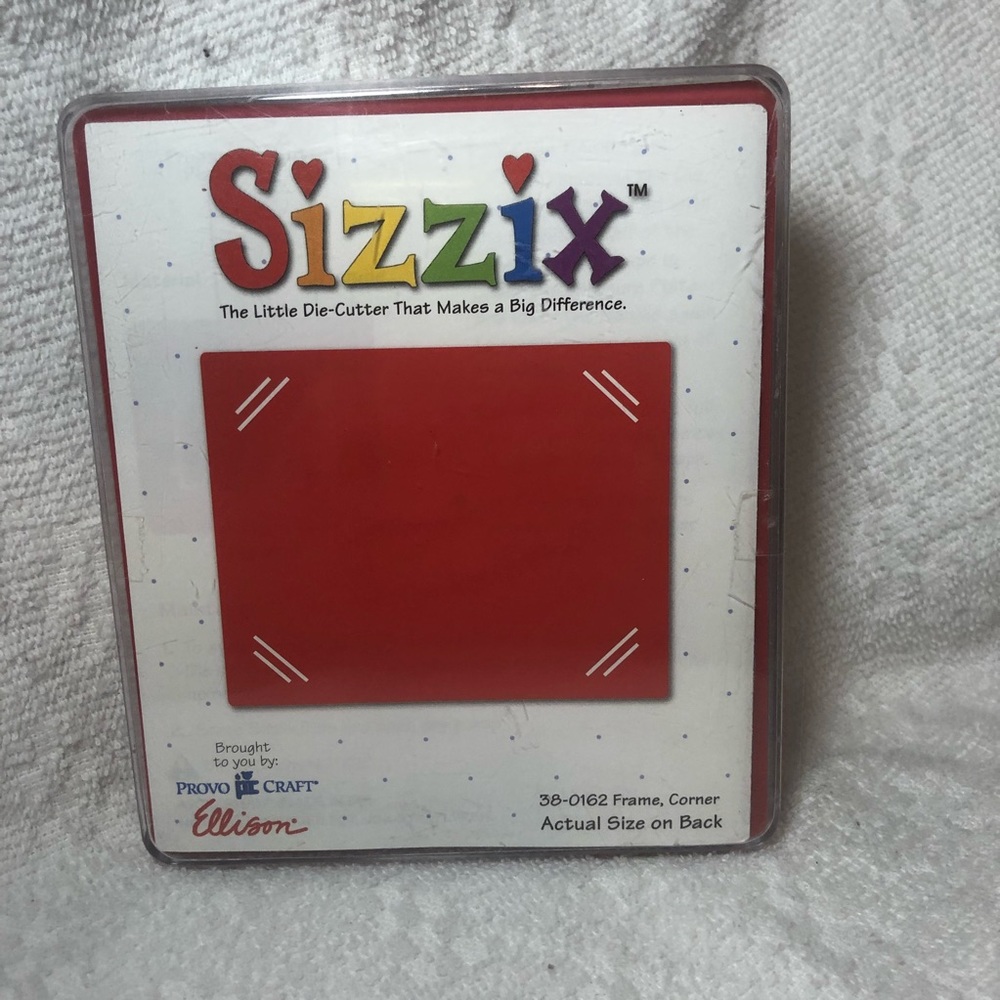 Sizzix die cut Corner Frame 38-0162